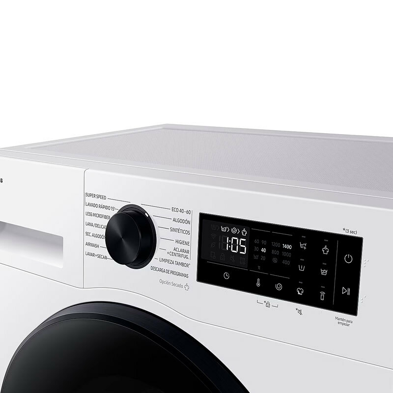 Lavasecadora Samsung WD90DG5G34BEEC – 9 kg lavado, 5 kg secado, AI EcoBubble