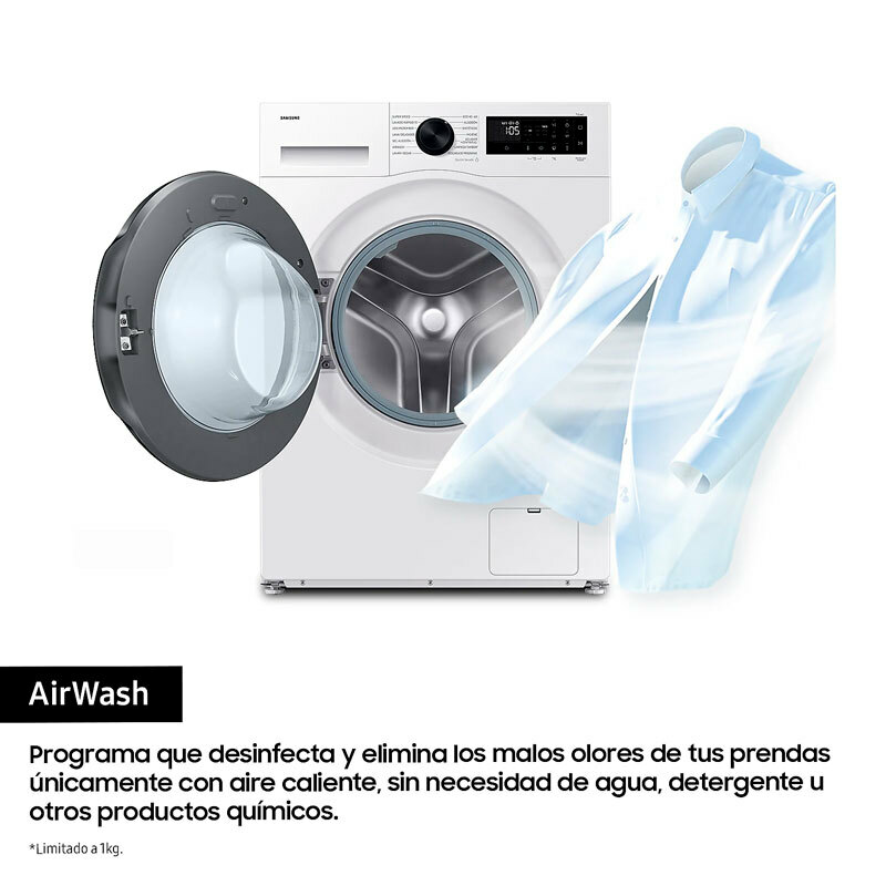 Lavasecadora Samsung WD90DG5G34BEEC – 9 kg lavado, 5 kg secado, AI EcoBubble