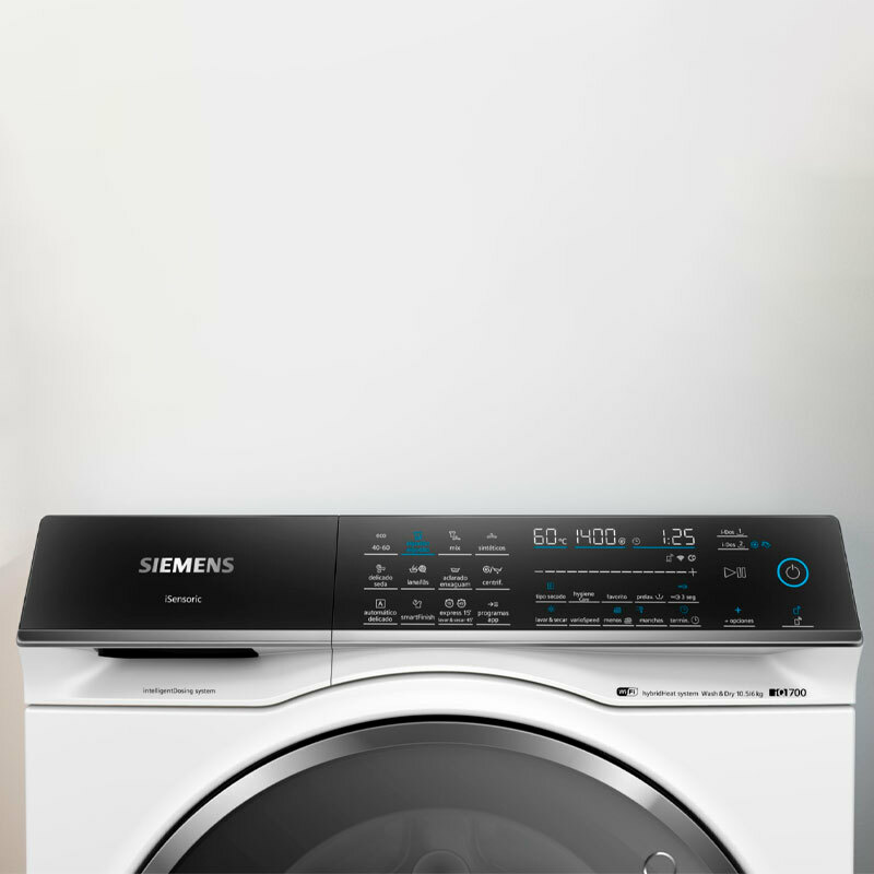 Lavasecadora Siemens WN54C2A0ES – 10,5 kg lavado, 6 kg secado, i‑Dos