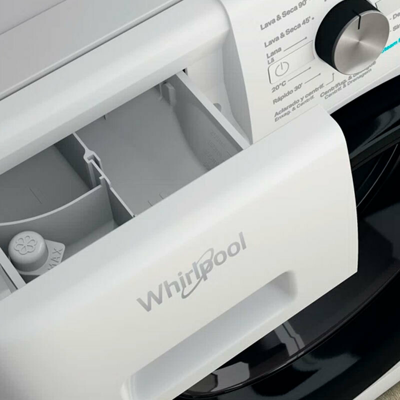 Lavasecadora Whirlpool FFWDB964369BVSPT – 9 kg lavado, 6 kg secado, 1400 rpm