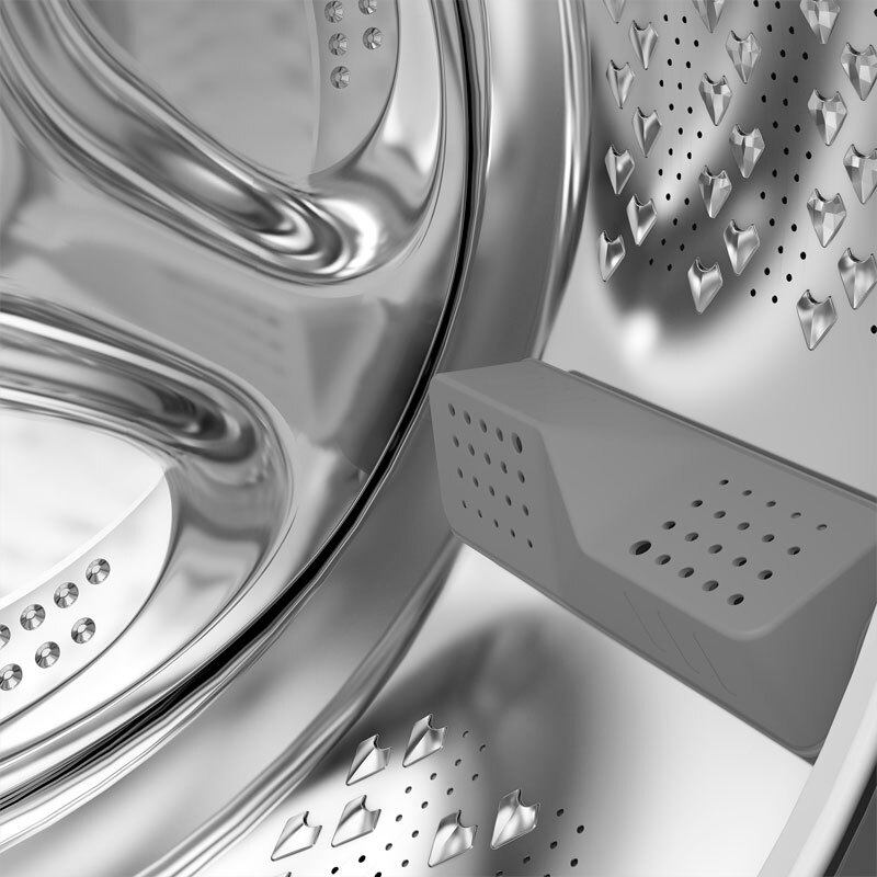 Lavasecadora Whirlpool WPD2836WADSSPT – 12 kg lavado, 8 kg secado, Motor Inverter 1.400 rpm