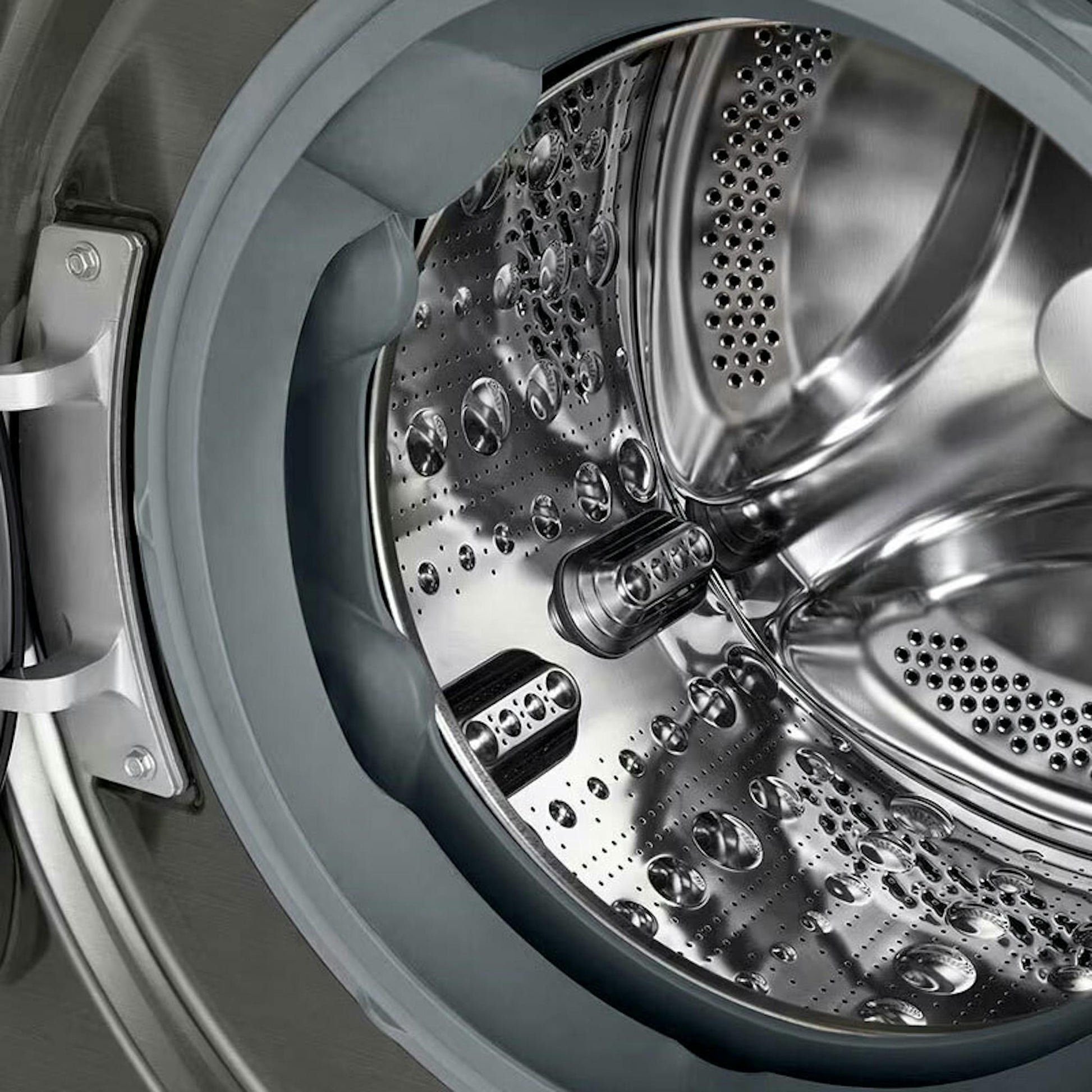 Interior del tambor de la lavasecadora LG F4DR7009AGS