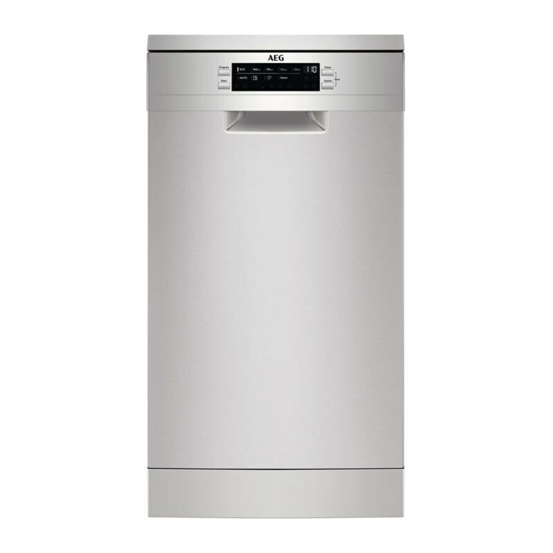 Lavavajillas 45 cm AEG FFB73527ZM – 10 servicios, Motor Inverter, Secado AirDry