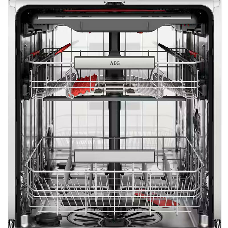 Lavavajillas 60 cm AEG FFB75717PW – 14 servicios, Motor Inverter, Secado AirDry