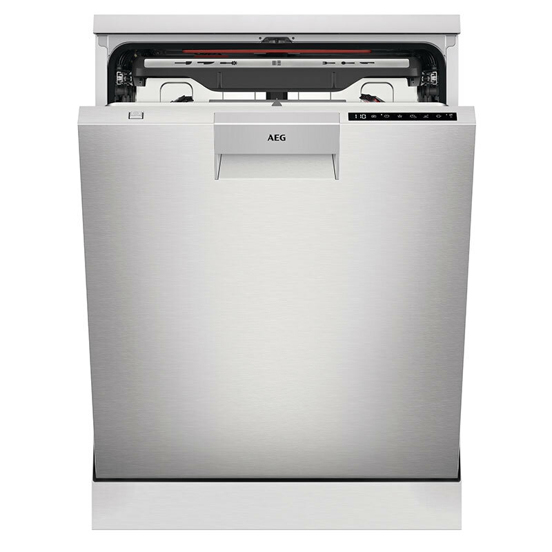 Lavavajillas libre instalación AEG FFB76717PM – Clase A, Motor Inverter, AirDry