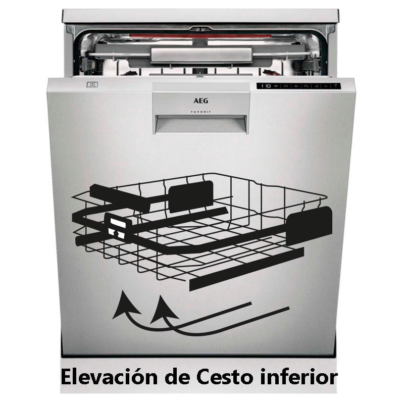 Lavavajillas AEG FFB83806PM – ComfortLift, AirDry, 13 servicios