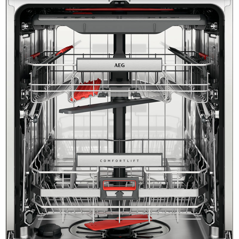 Lavavajillas AEG FFB83816PM – ComfortLift, 14 servicios, 42 dB