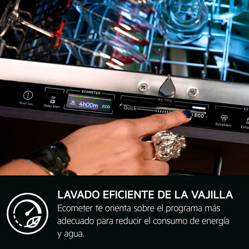 Lavavajillas Integrable AEG FSE77728P – Clase A, 14 cubiertos, 42 dB