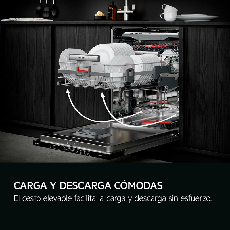 Lavavajillas integrable AEG FSE96808P – 14 servicios, Clase A, Wi‑Fi