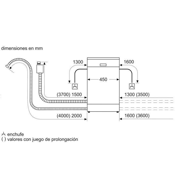 Lavavajillas Balay 3VN5360IA – 45 cm, 10 servicios, Inox antihuellas