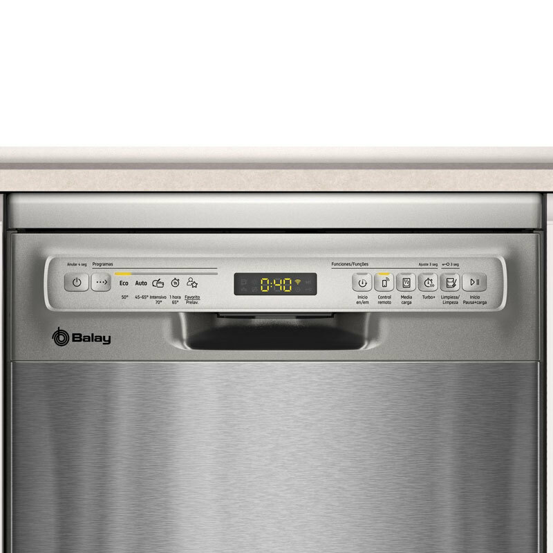 Lavavajillas Balay 3VN5360IA – 45 cm, 10 servicios, Inox antihuellas