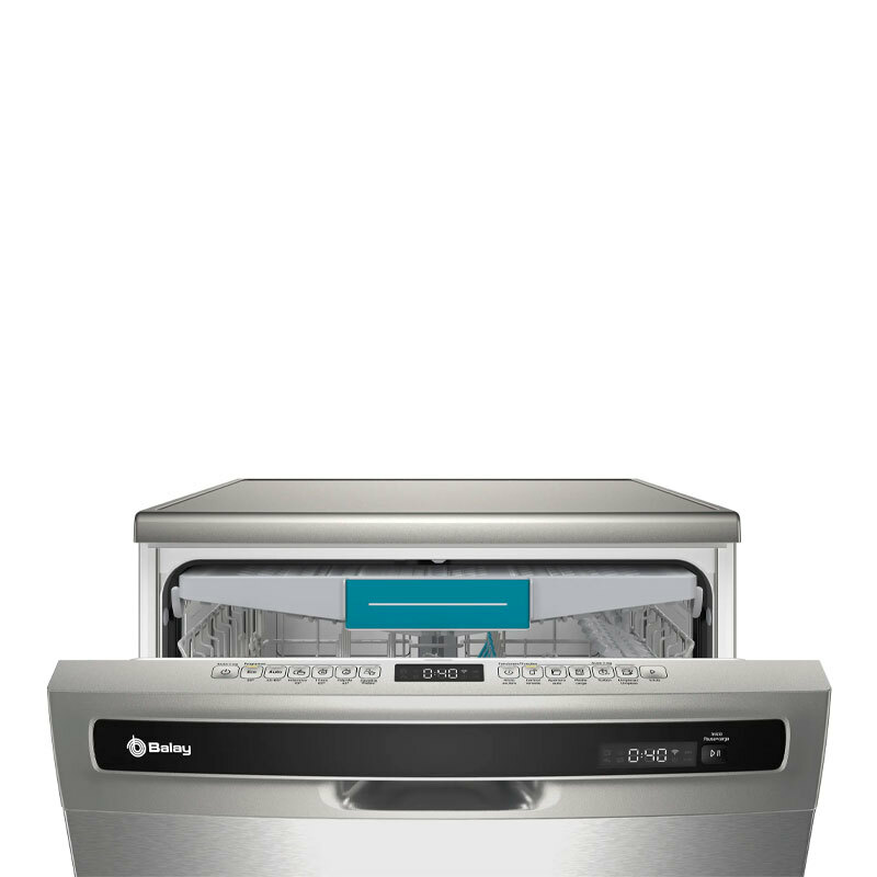Lavavajillas Balay 3VS6364IA – Inox antihuellas, 14 servicios, Home Connect