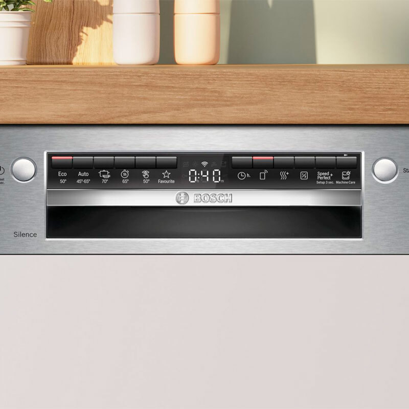 Lavavajillas integrable Bosch SMI4HVS14E – 14 servicios, Home Connect, 3ª bandeja VarioDrawer