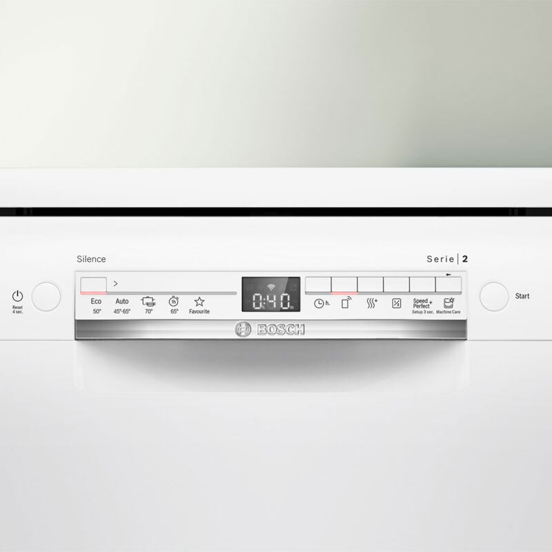 Lavavajillas 60 cm Bosch SMS2HTW06E – Libre instalación, 13 servicios, Home Connect
