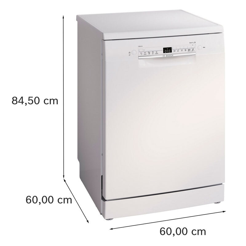 Lavavajillas 60 cm Bosch SMS2HTW06E – Libre instalación, 13 servicios, Home Connect