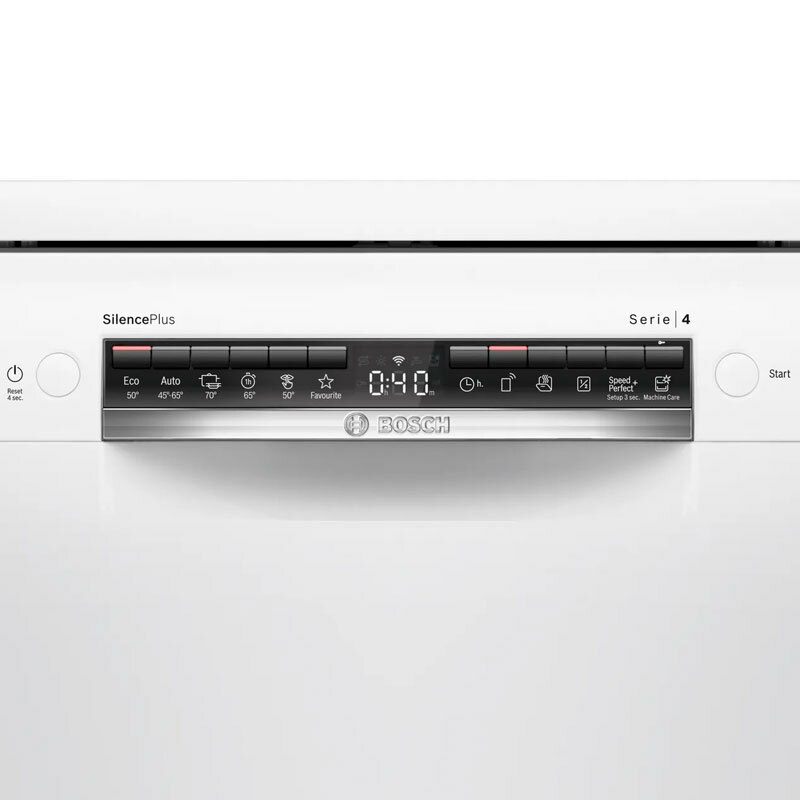 Lavavajillas 60 cm Bosch SMS4EMW06E – 14 servicios, 42 dB, Home Connect