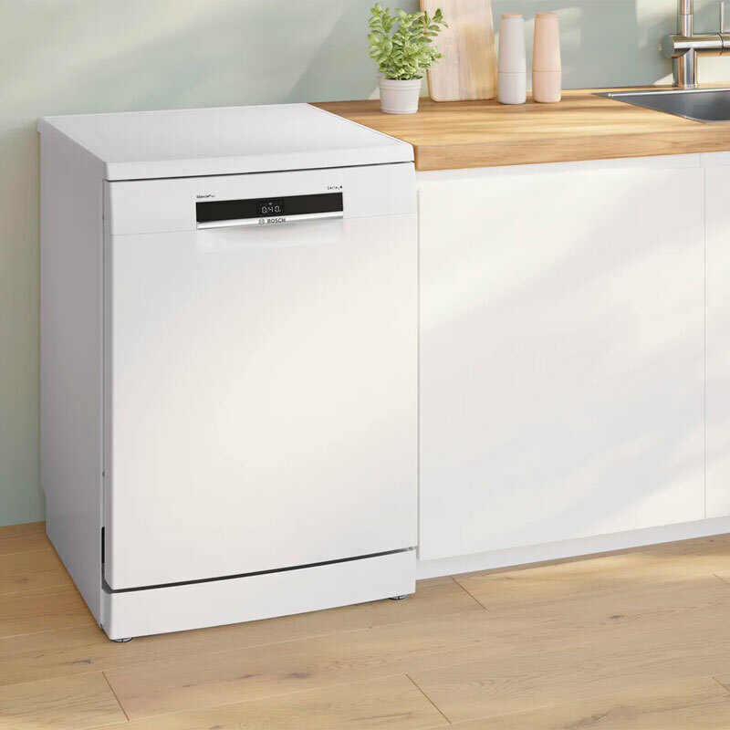 Lavavajillas 60 cm Bosch SMS6ECW15E – Libre instalación, 14 servicios, Clase A