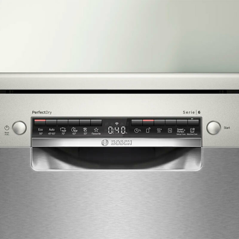 Lavavajillas Bosch SMS6ZCI10E – 14 servicios, 9 L/ciclo, secado zeolitas