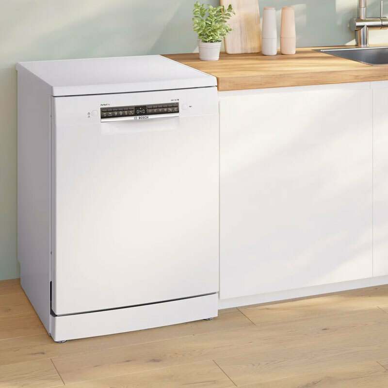 Lavavajillas Bosch SMS6ZCW10E – 14 servicios, secado con zeolitas, Home Connect