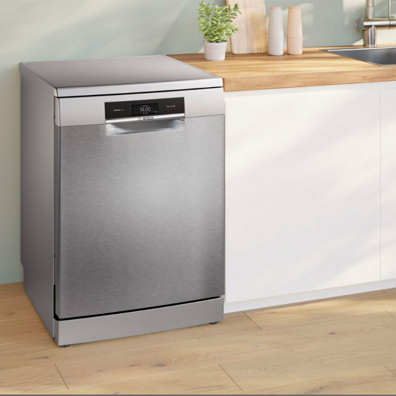 Lavavajillas libre instalación Bosch SMS8TCI04E – Secado zeolitas, 14 servicios, Home Connect