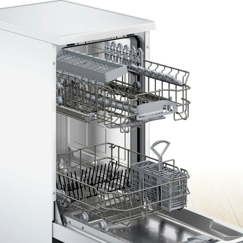 Lavavajillas libre instalación Bosch SPS2HKW58E – 45 cm, 10 servicios, Home Connect