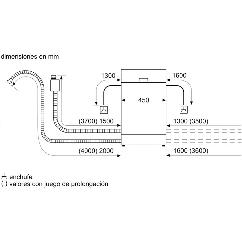 Lavavajillas Bosch SPS4EMI61E – 45 cm, 10 servicios, Home Connect
