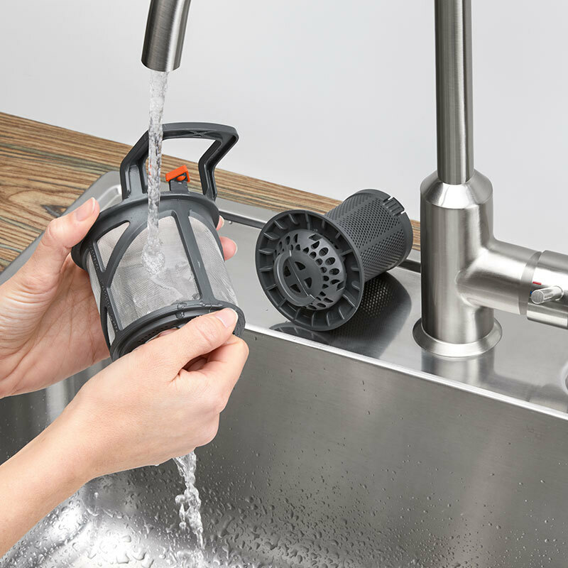 Lavavajillas Electrolux ESS42220SX – 45 cm, 9 servicios, Motor Inverter