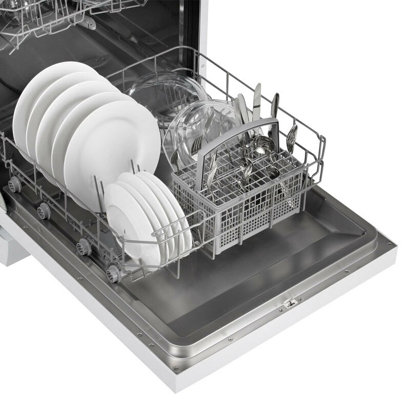 Lavavajillas integrable parcial Exquisit GSP6012-030E – 60 cm, 12 servicios, 11 L/ciclo