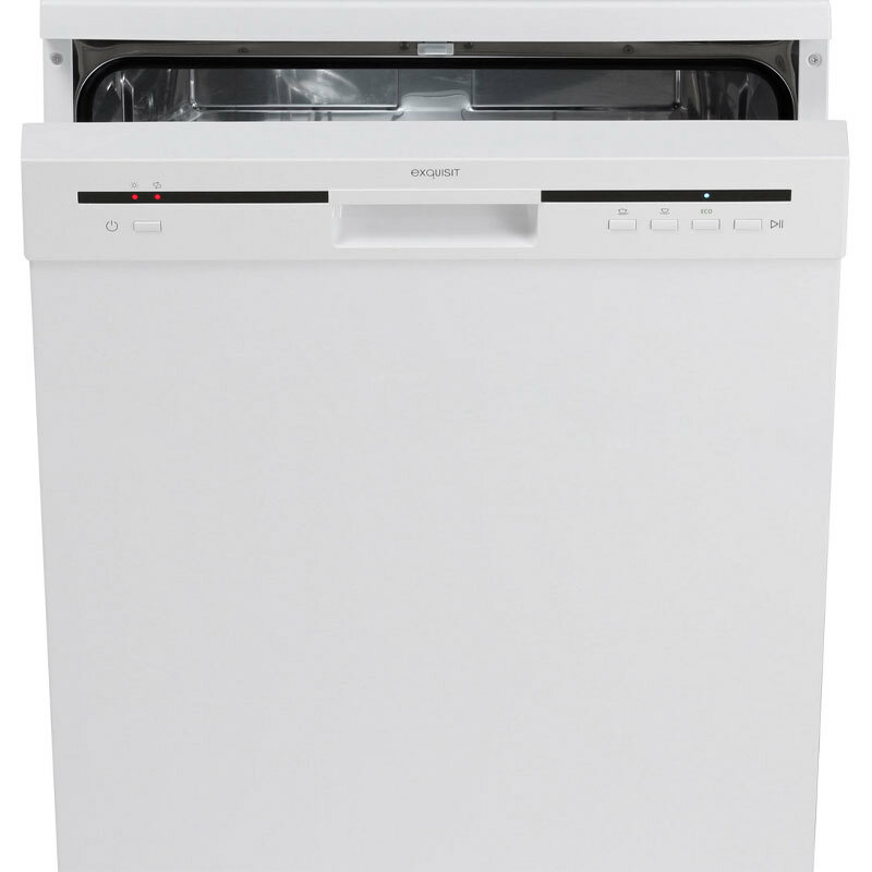 Lavavajillas integrable parcial Exquisit GSP6012-030E – 60 cm, 12 servicios, 11 L/ciclo