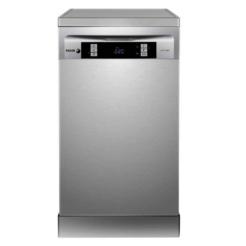 Lavavajillas 45 cm Fagor 3LVF438ADX – 10 servicios, 3ª bandeja MaxiSpace, Motor Inverter silencioso