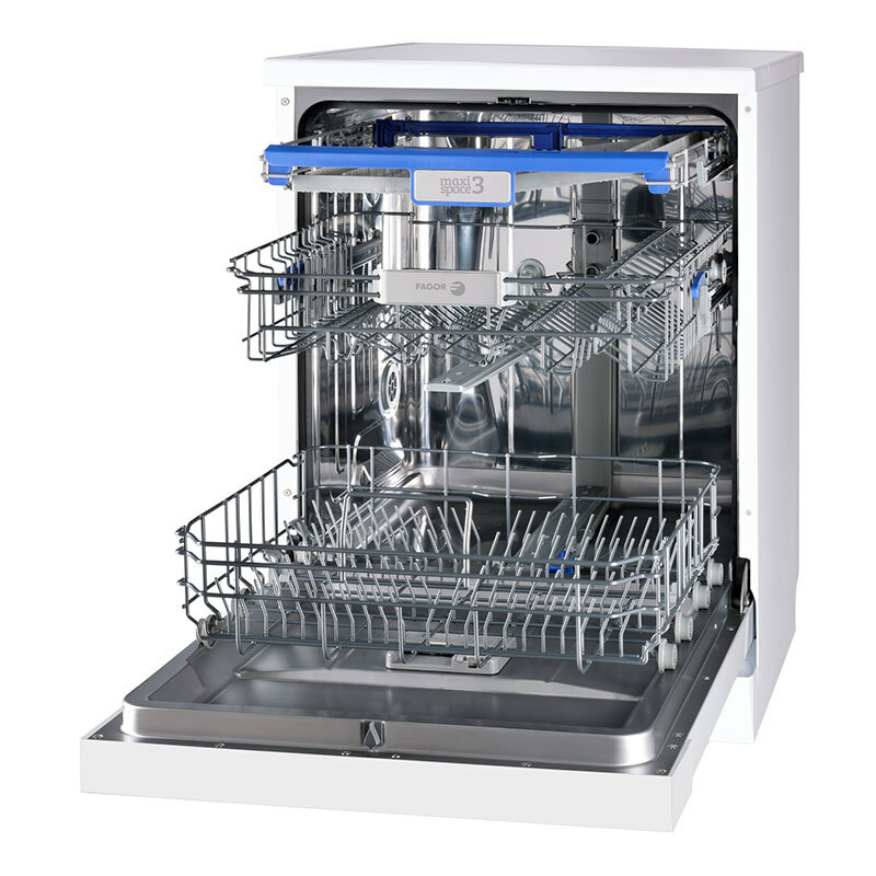 Lavavajillas Fagor 4LVF635AD – 60 cm, 14 servicios, 3ª bandeja