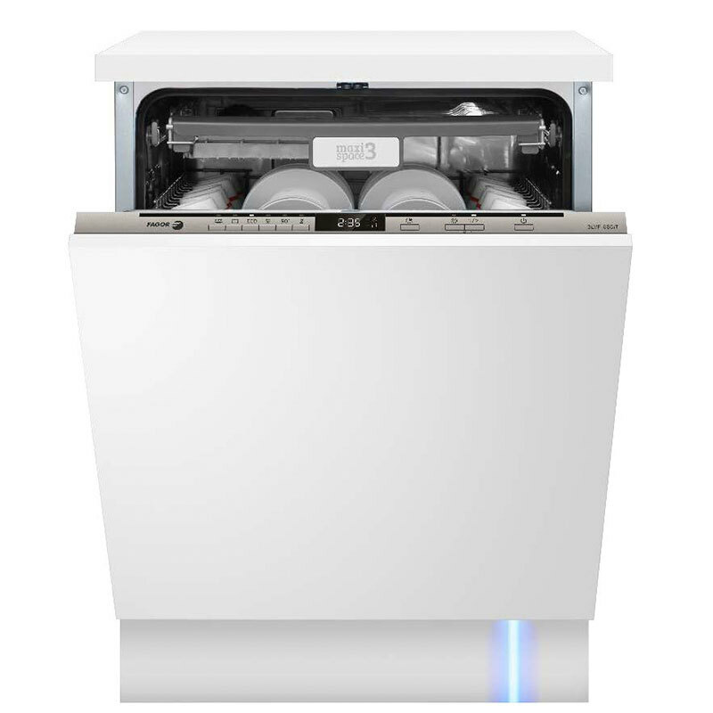 Lavavajillas integrable Fagor 4LVF-635IT – 14 servicios, Eco 11 L, 47 dB