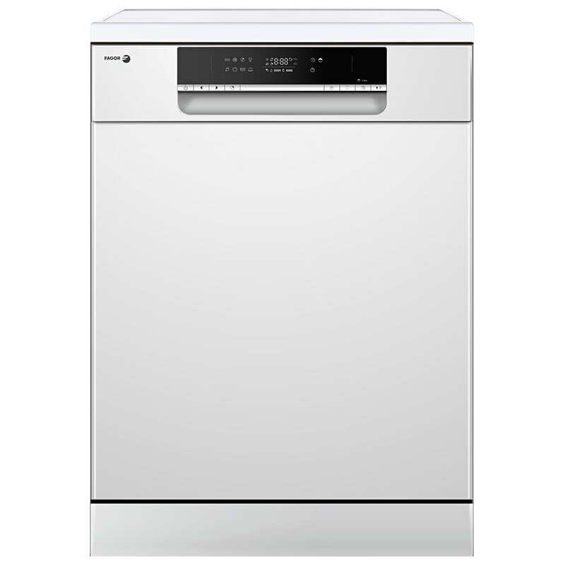 Lavavajillas 60 cm Fagor 4LVF635 – 14 servicios, 3ª bandeja cubiertos, 8 programas