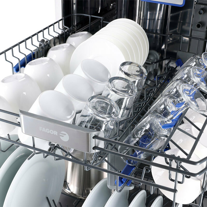 Lavavajillas libre instalación Fagor 4LVF-637ADX – 14 servicios, Apertura automática, 9,8 L/ciclo