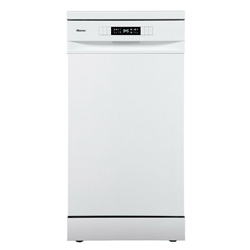 Lavavajillas 45 cm Hisense HS522E10W – 9 servicios, Clase E, 47 dB