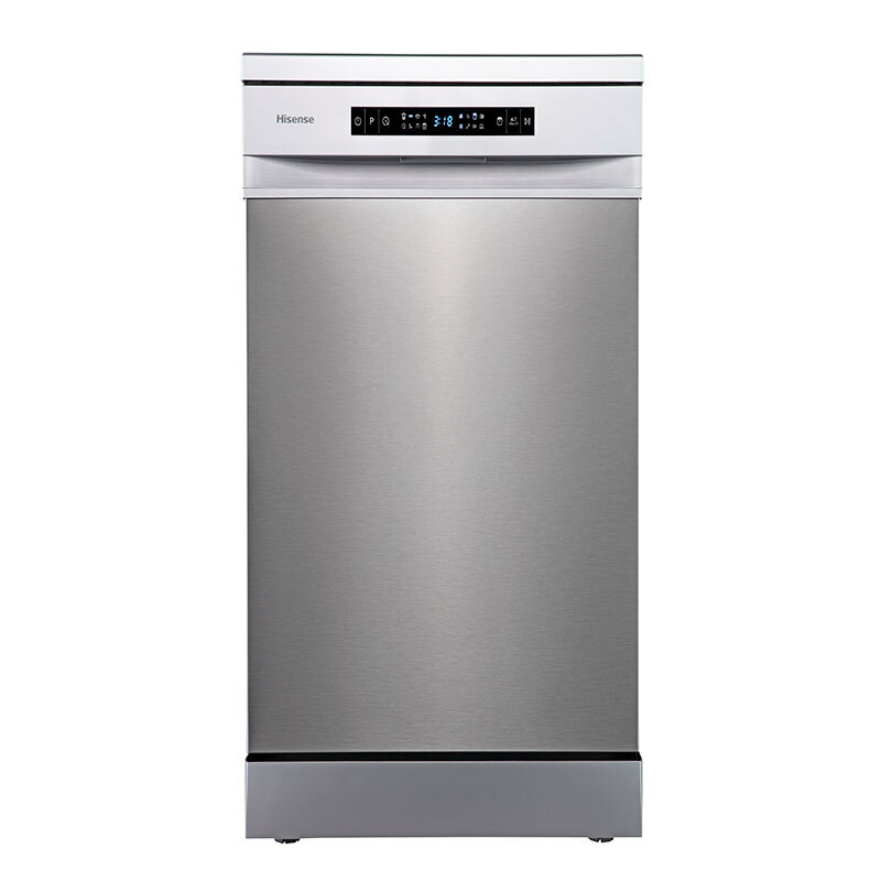 Lavavajillas 45 cm Hisense HS543D10X – 11 servicios, Motor Inverter, Apertura automática