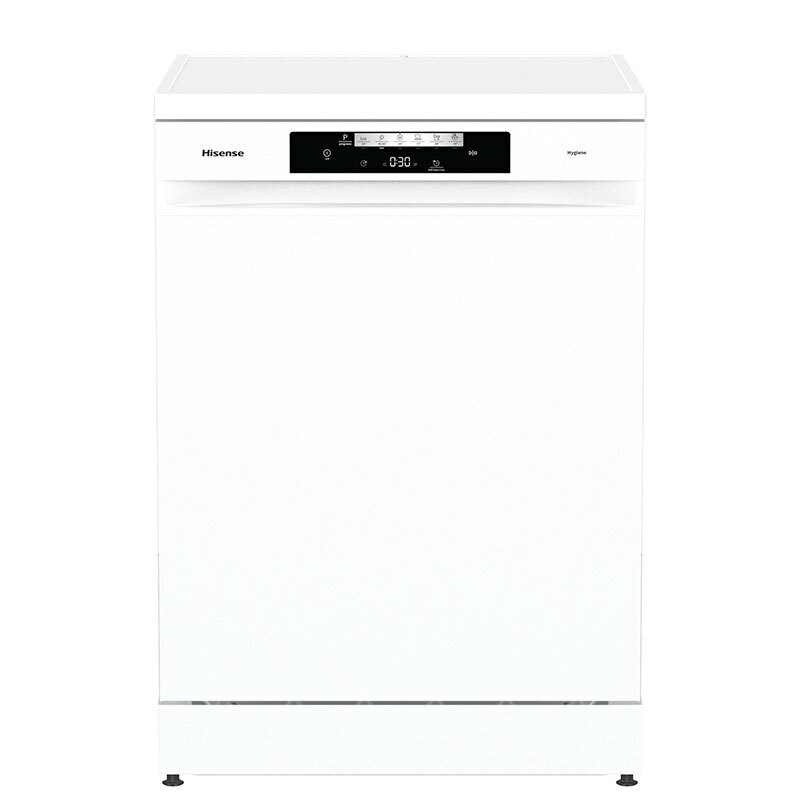 Lavavajillas 60 cm Hisense HS642C60W – 14 servicios, Apertura automática, Clase C