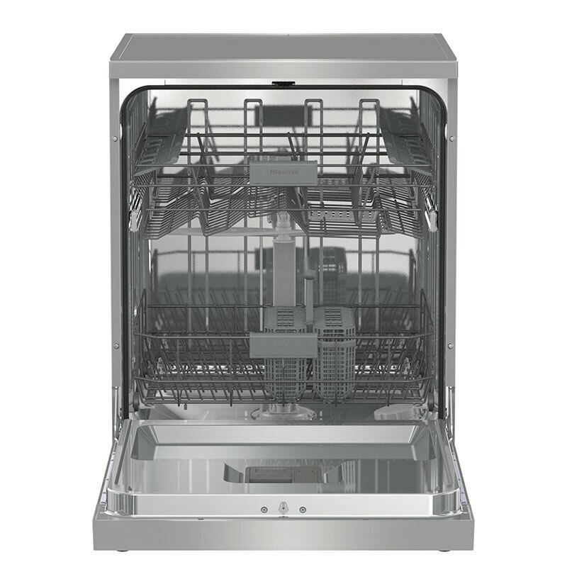 Lavavajillas Hisense HS642C60X – 14 servicios, Programas Auto/Eco, Apertura automática