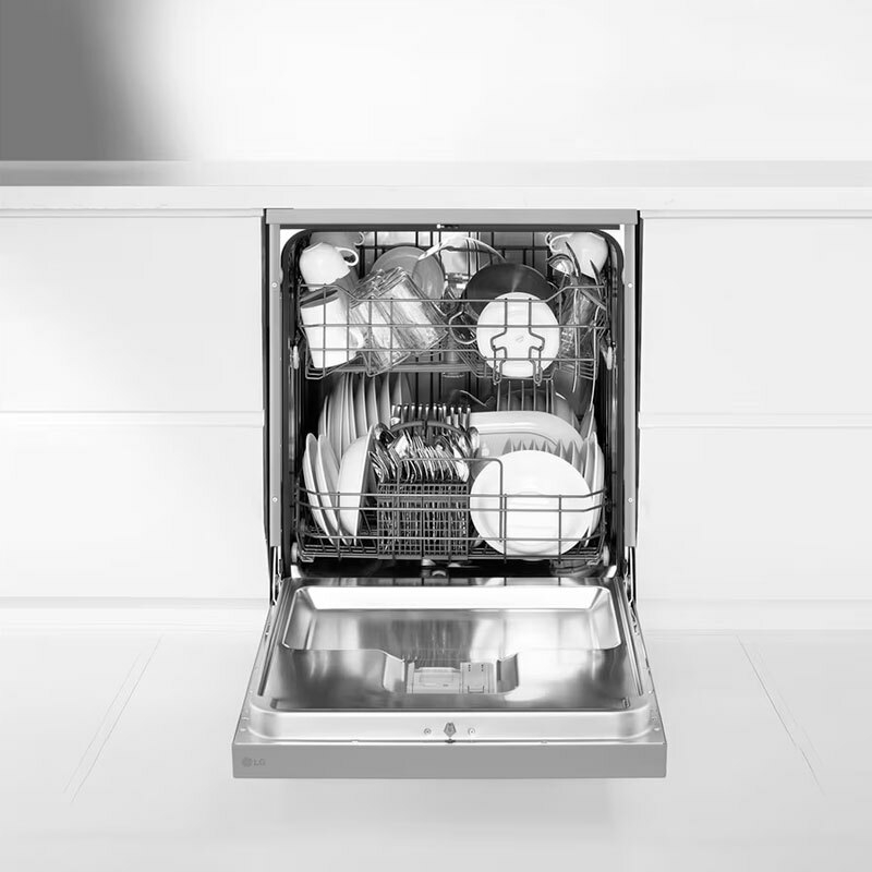 Lavavajillas libre instalación LG DF030FL – 13 servicios, 8 programas, 9,9 L/ciclo