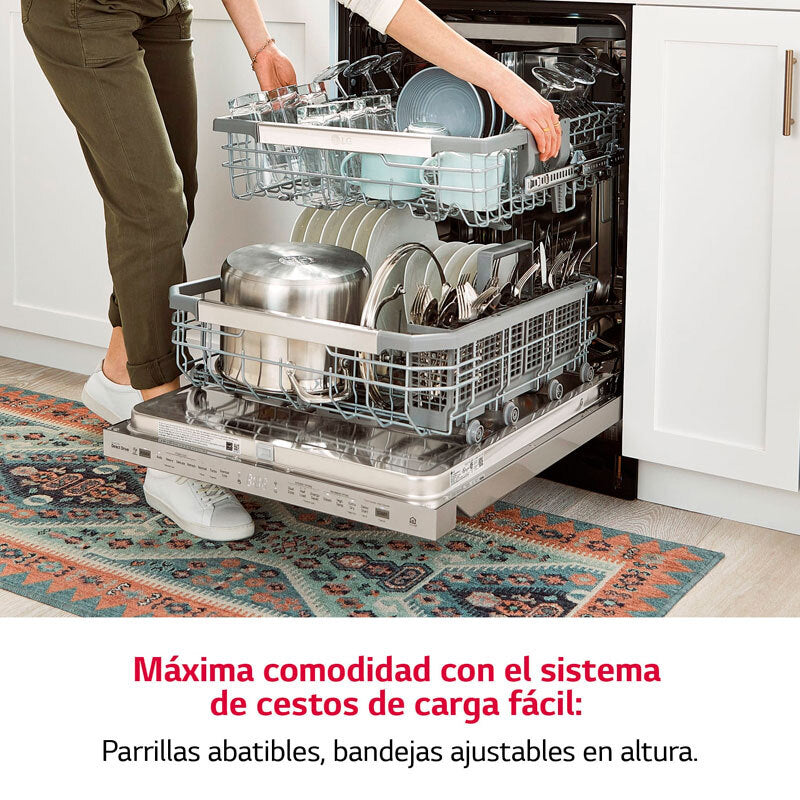 Lavavajillas LG DF242FP – 60 cm, 14 servicios, QuadWash