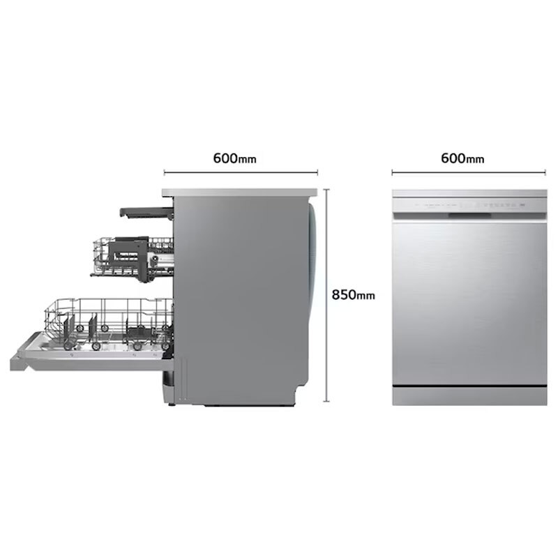 Lavavajillas LG DF273FV – 14 servicios, QuadWash, Inverter Direct Drive