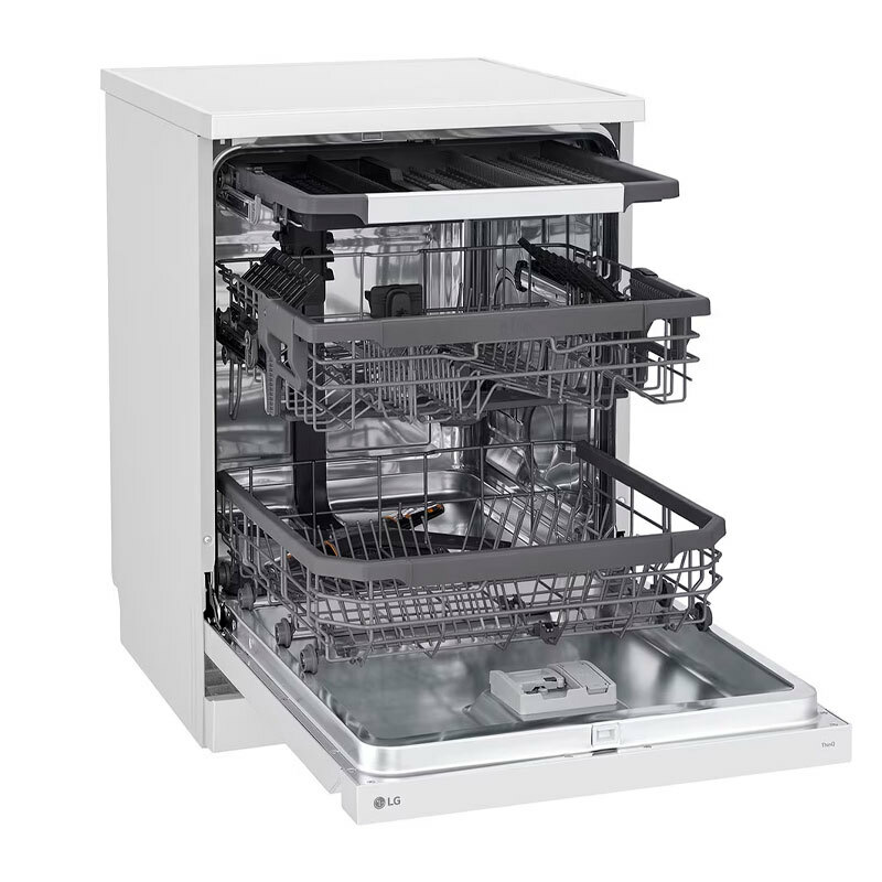 Lavavajillas LG DF355FW – 14 servicios, QuadWash, Inverter Direct Drive