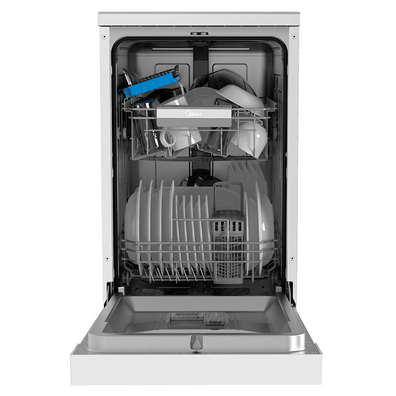 Lavavajillas libre instalación Midea MDWEF1034CW-WG-EU – 45 cm, 10 servicios, WiFi