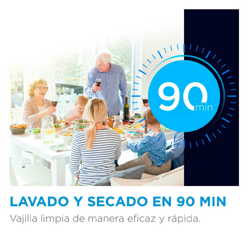 Lavavajillas Midea MFD60S080W-ES – 60 cm, 12 servicios, Clase E