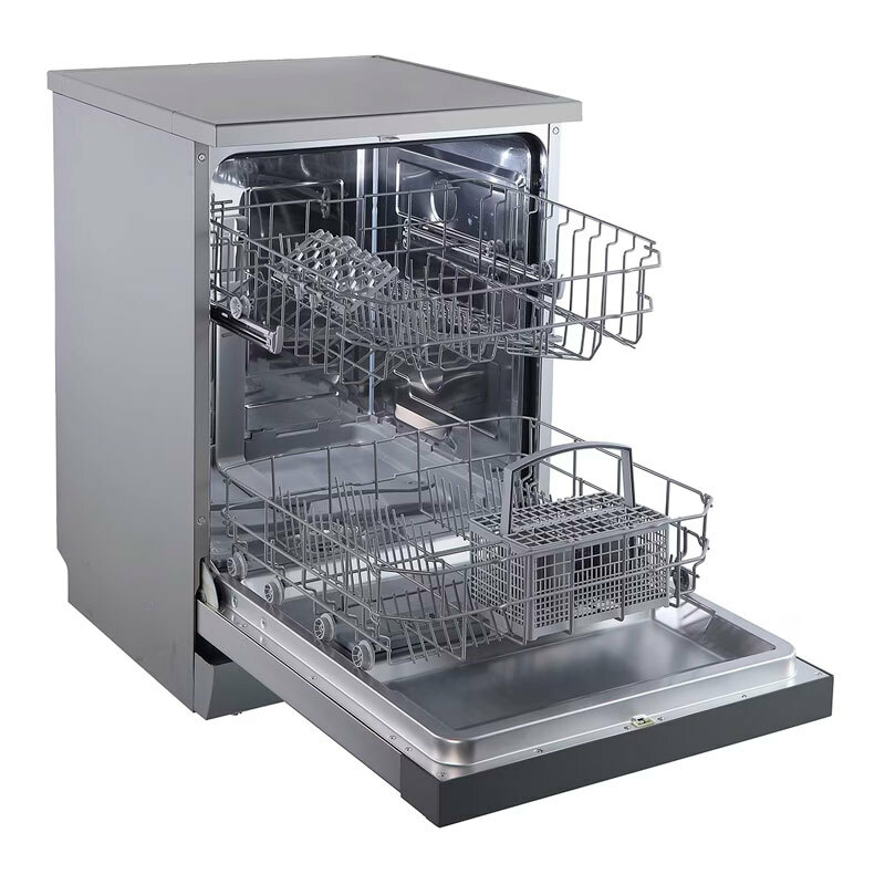 Lavavajillas libre instalación Midea MFD60S080X-ES – 12 servicios, 60 cm, Inox