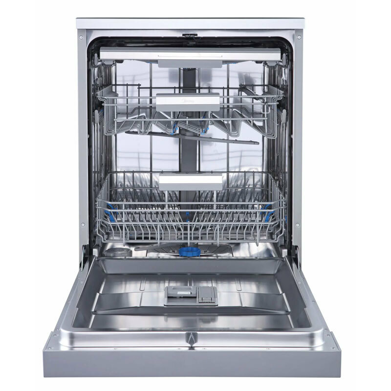 Lavavajillas 60 cm Midea MFD60S300X.2-ES – 15 servicios, Inverter 44 dB, Wi‑Fi