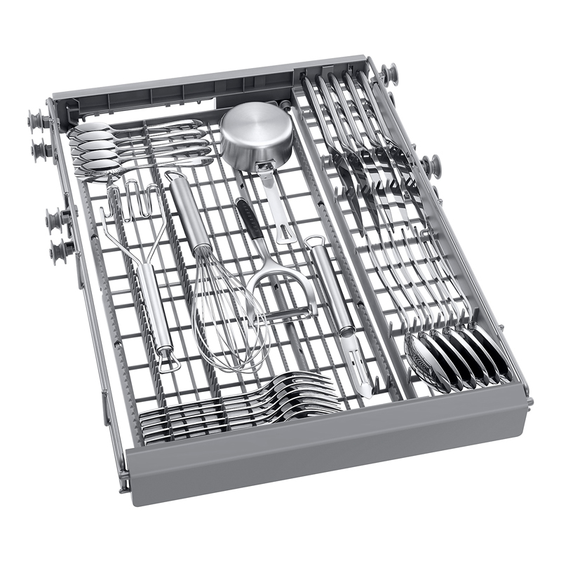 Lavavajillas integrable Samsung DW50DG450B00ET – 10 servicios, Apertura automática, AquaStop anti-fugas