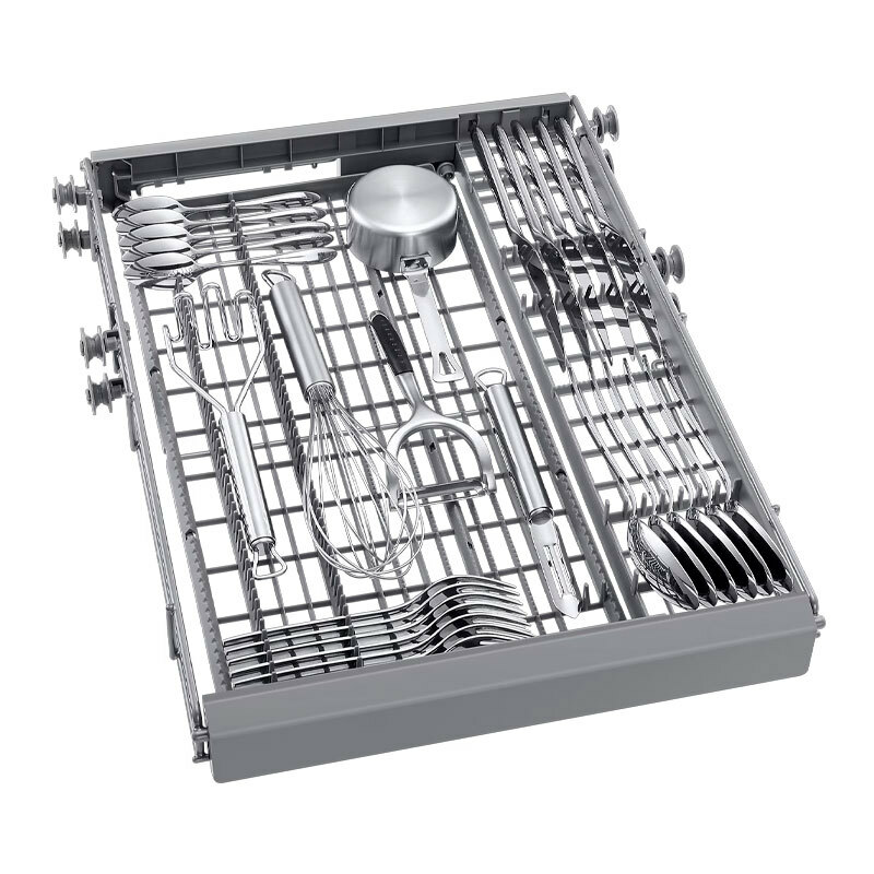 Lavavajillas integrable Samsung DW50DG450B00ET – 10 servicios, Apertura automática, AquaStop anti-fugas