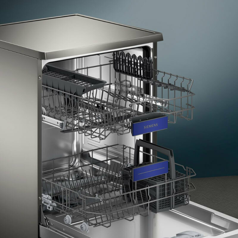 Lavavajillas Siemens SN23EI03KE – Libre instalación 60 cm, 13 servicios, Home Connect