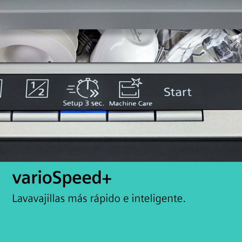 Lavavajillas libre instalación Siemens SN23EW03ME – 14 servicios, Clase B, Home Connect